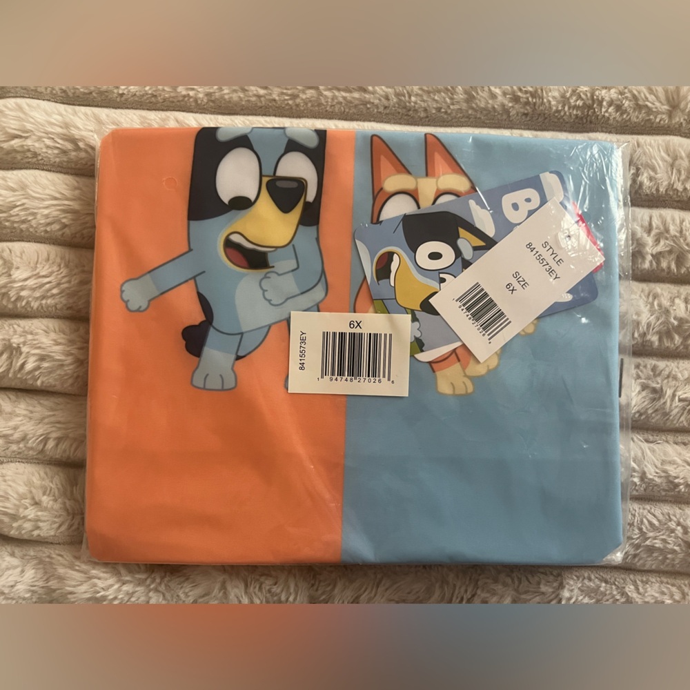 Girls bluey bathing suit